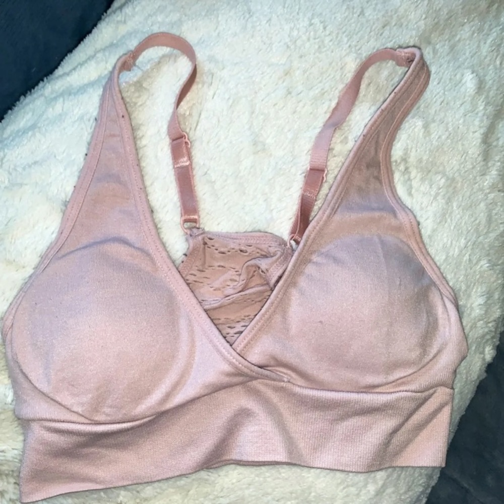Ballerina Pink Sports Bralette